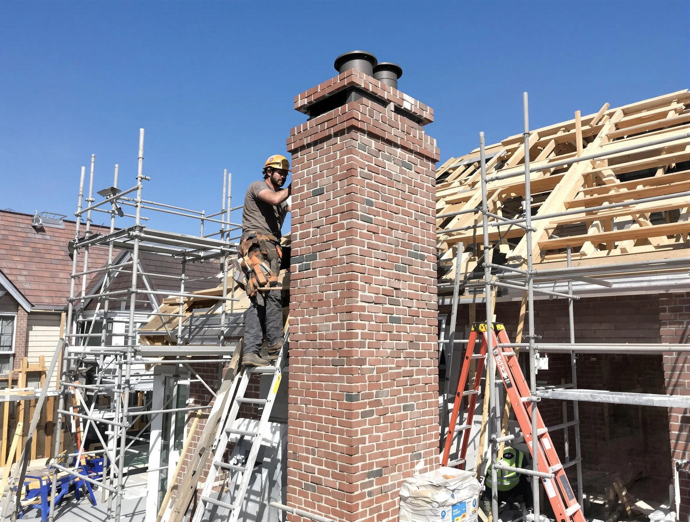 New chimney installation completed by Dracut Chimney Sweep in Dracut, MA