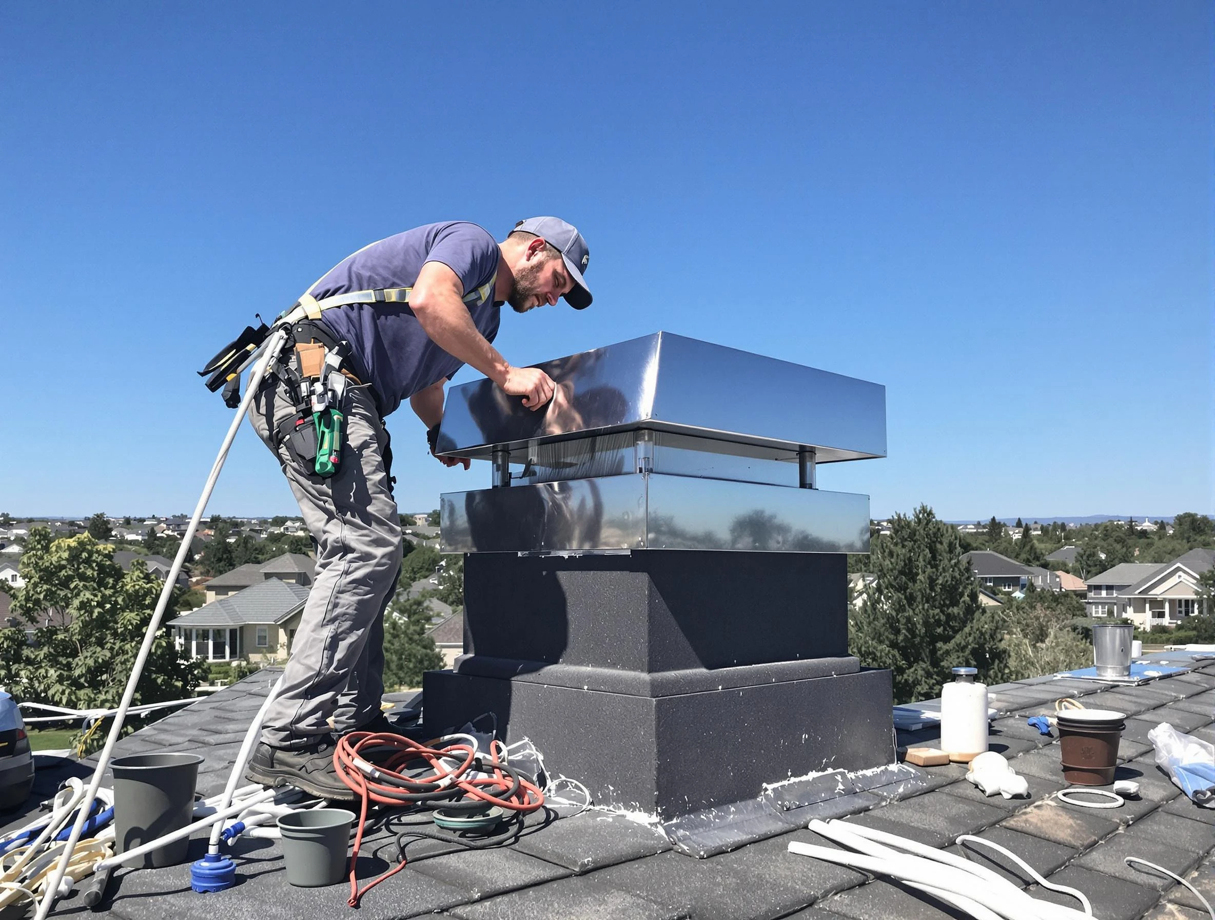 Chimney Cap Services in Dracut