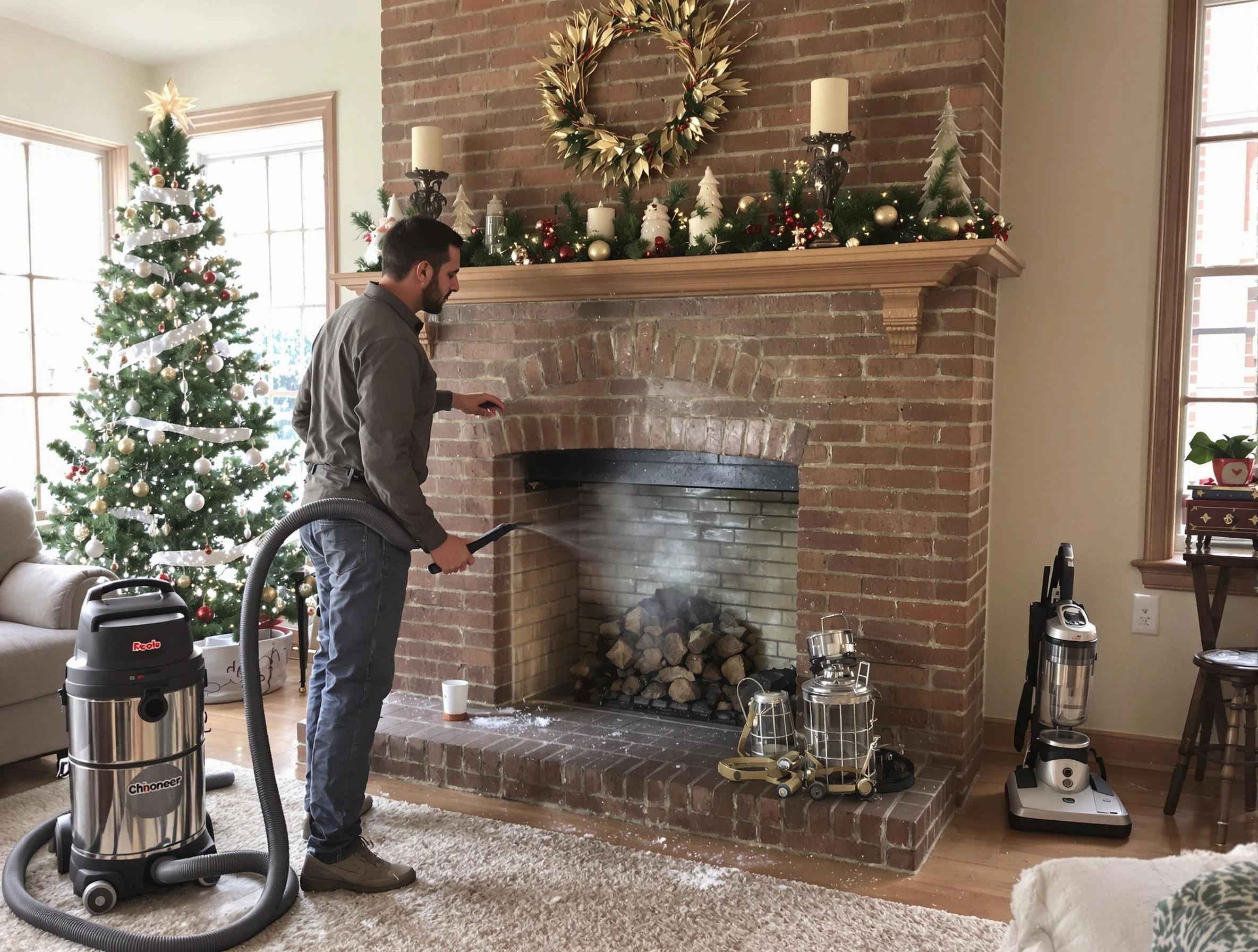 Fireplace Cleaning in Dracut