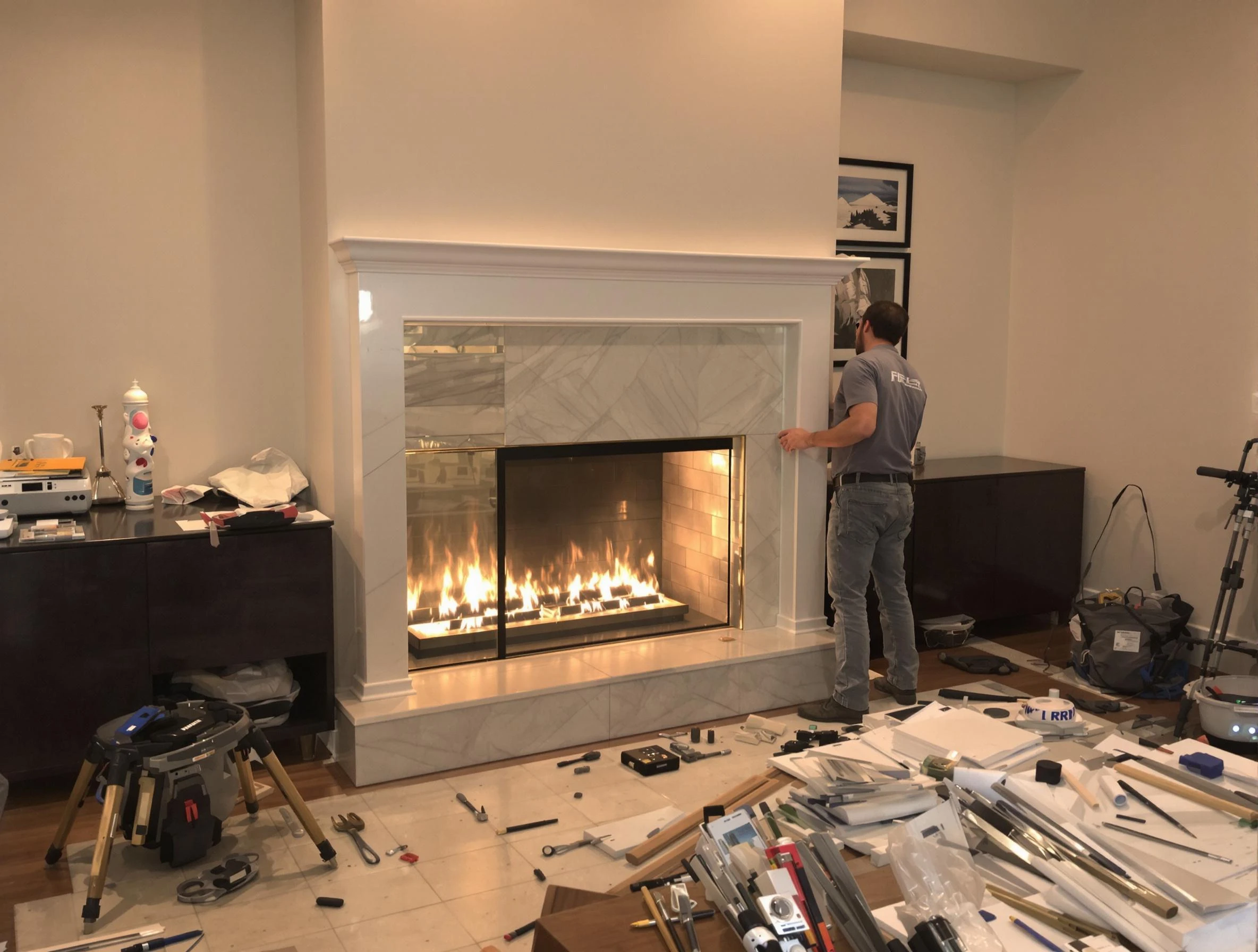 Fireplace Installation in Dracut